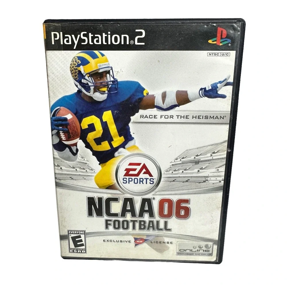 NCAA‎ Football 06 (Sony PlayStation 2, 2005) PS2 No Manual